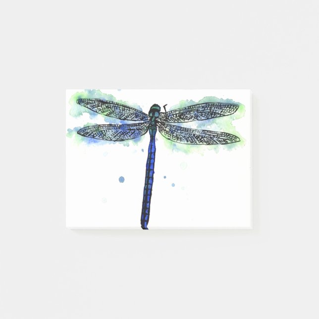 dragonfly post-it notes (Front)