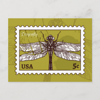 Dragonfly Postcard