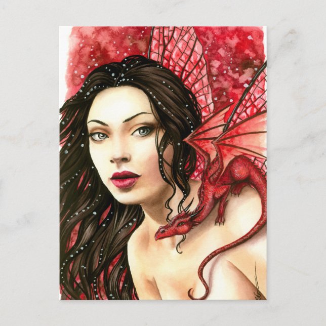 Dragonfly Postcard (Front)