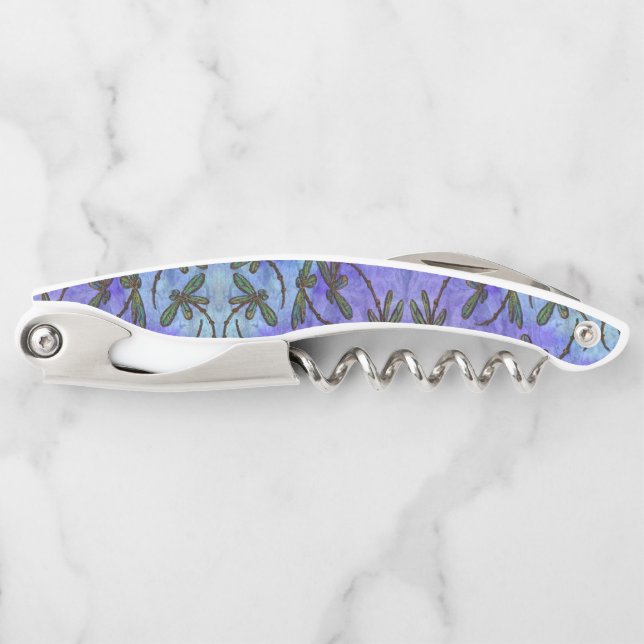 Dragonfly Purple Haze Waiter's Corkscrew (Front)