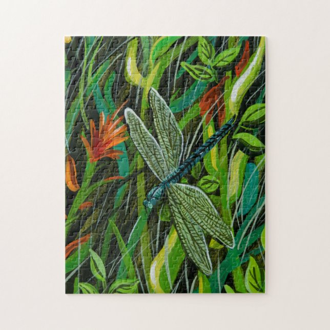 Dragonfly Puzzle (Vertical)