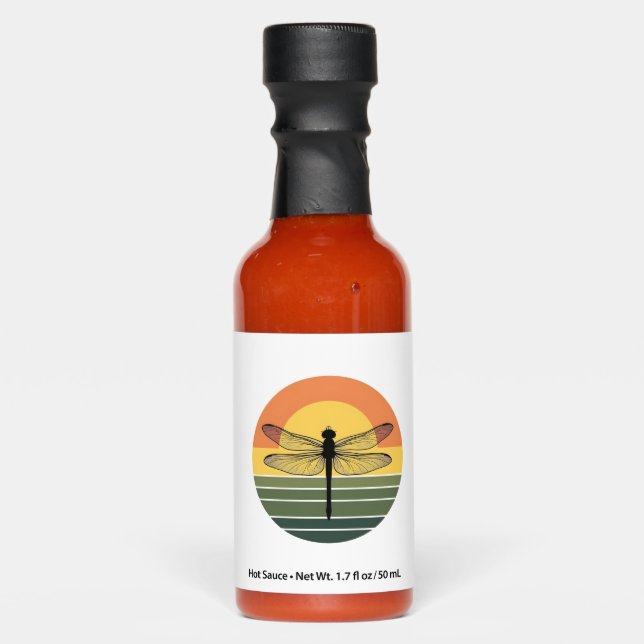 Dragonfly Retro (2) Hot Sauces (Front)