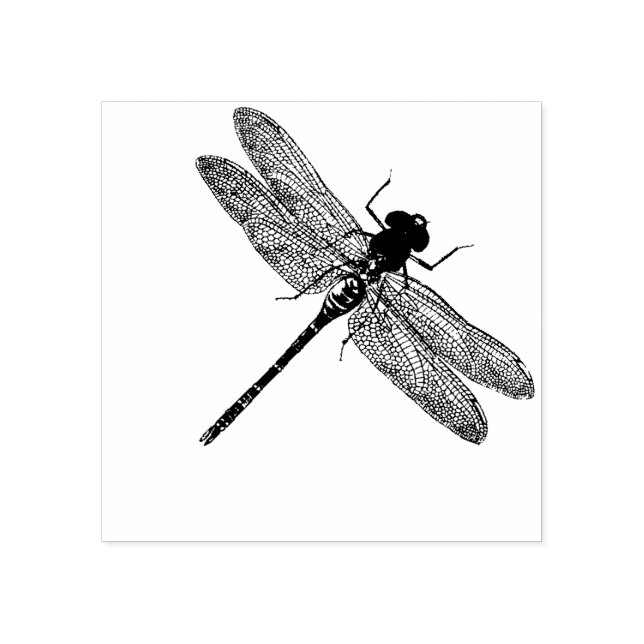 Dragonfly  Rubber Stamp (Imprint)