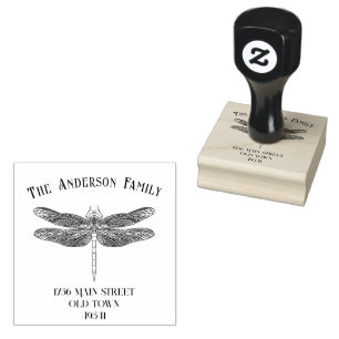 Dragonfly Rubber Stamp