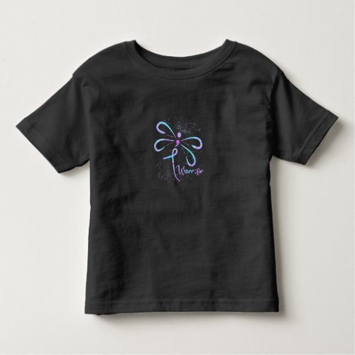 Dragonfly Semicolon Suicide Prevention Awareness Toddler T_shirt