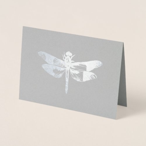 Dragonfly Shimmer Foil Card