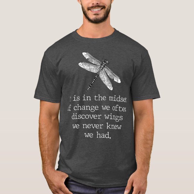 Dragonfly shirt for women spiritual faith lovers (Front)