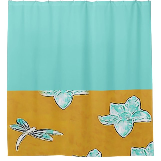 Dragonfly Shower Curtain (Front)