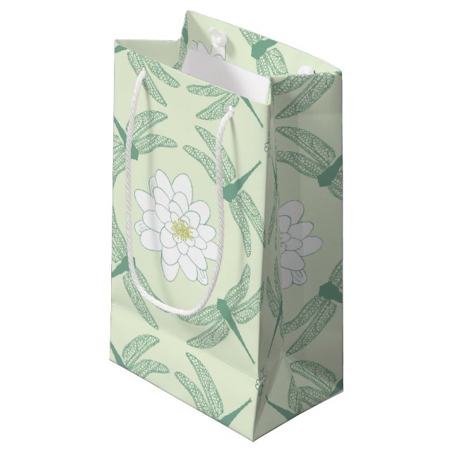 Dragonfly Small Gift Bag (Front Angled)