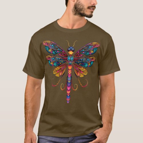 Dragonfly Smiling T_Shirt