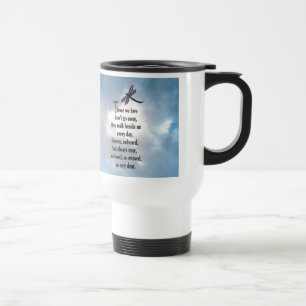 Dragonfly "So Loved" Poem Travel Mug