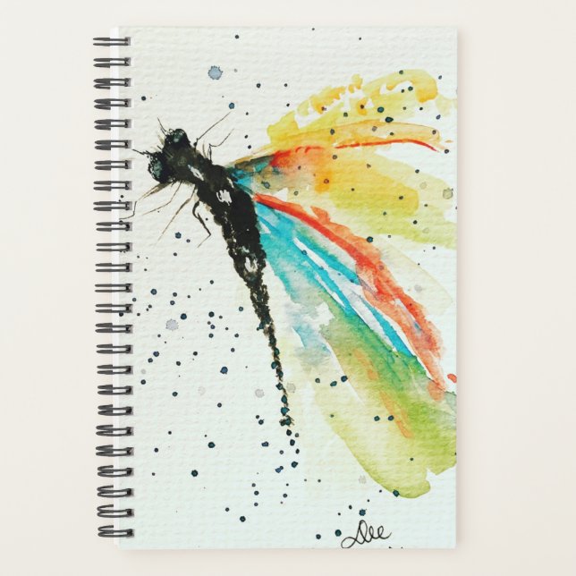 Dragonfly Spiral Planner  (Front)