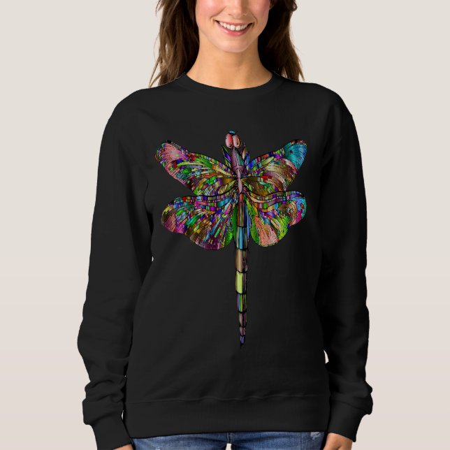 Dragonfly   Spirit Animal Sweatshirt (Front)
