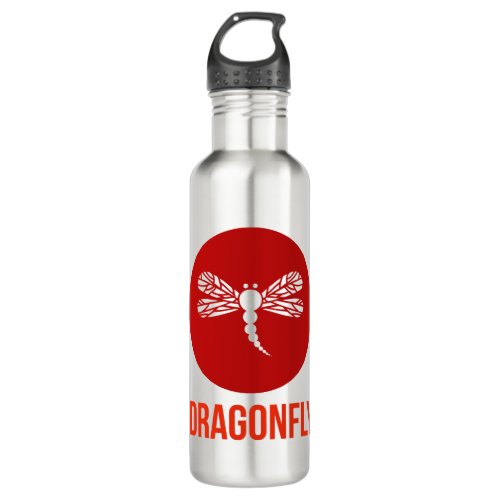 Dragonfly                     stainless steel water bottle