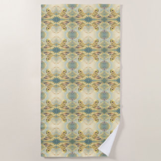 Dragonfly – Star Nectar of the Silent Night Beach Towel