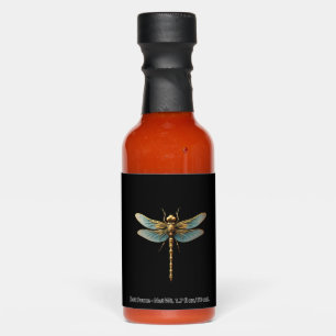 Dragonfly Steam Punk Insect Art Engineer Steampunk Hot Sauces