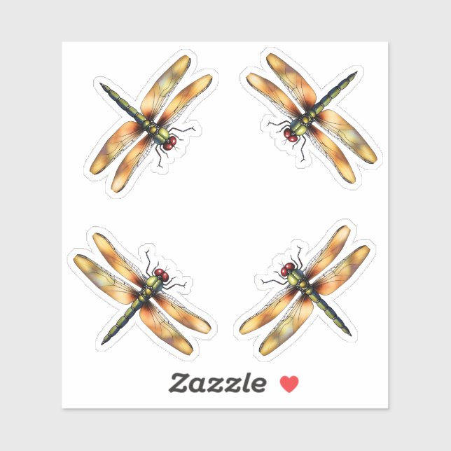 Dragonfly Sticker (Sheet)