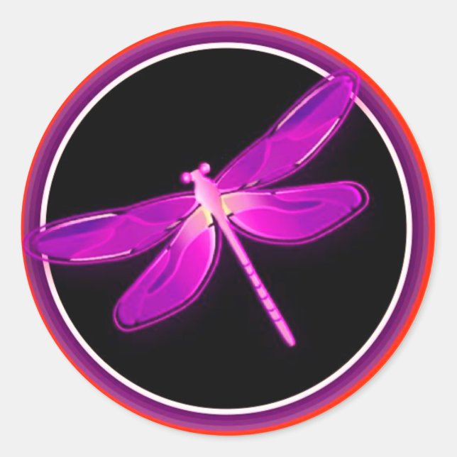 dragonfly stickers (Front)