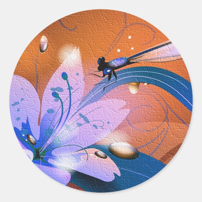 Dragonfly Stickers (Front)
