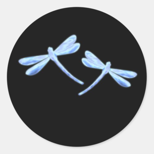 Dragonfly Stickers _ Ice Glow