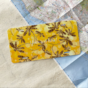 Dragonfly Sunshine License Plate