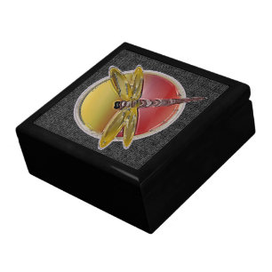 Dragonfly Symbol Gift Box