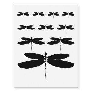 Dragonfly Temporary Tattoo Designs