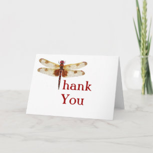 Dragonfly Thank You Card