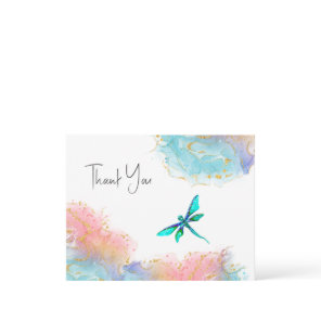Dragonfly Thank You Note Card