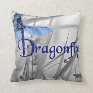 Dragonfly Throw Pillow
