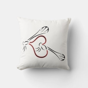 Dragonfly Throw Pillow