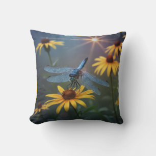 Dragonfly Throw Pillow