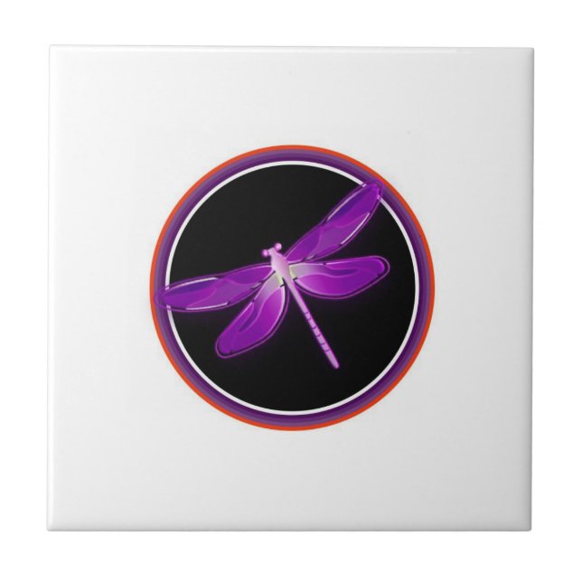 dragonfly tile or trivet (Front)