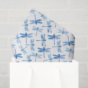 Dragonfly Tissue Paper, Decoupage Dragonfly Paper