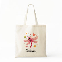 Dragonfly Tote bag Personalized