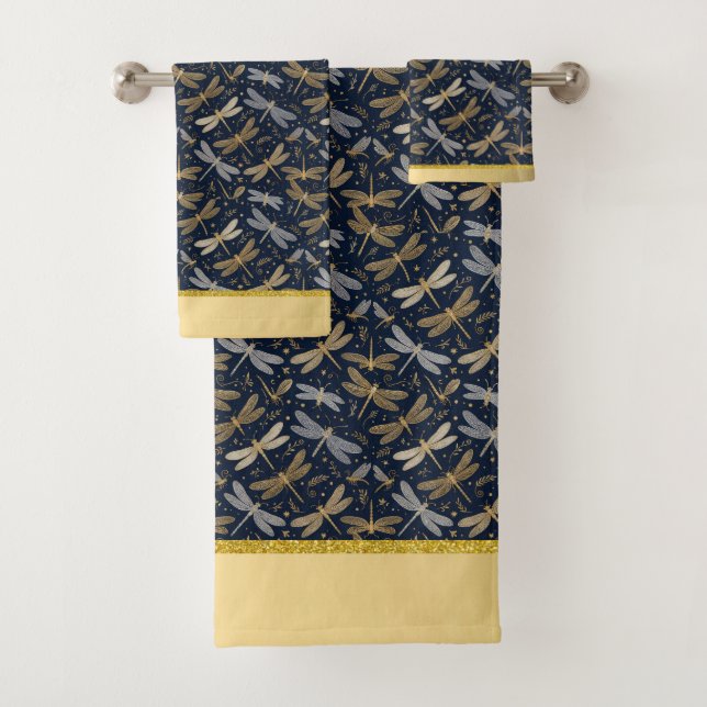 Dragonfly Towel Set (Insitu)