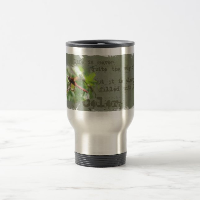 Dragonfly Travel Mug (Center)