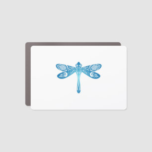 Dragonfly Tribal Tattoo Gift Idea Car Magnet