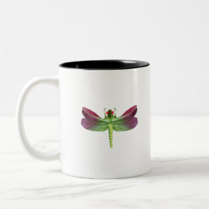 Dragonfly Two-Tone Coffee Mug
