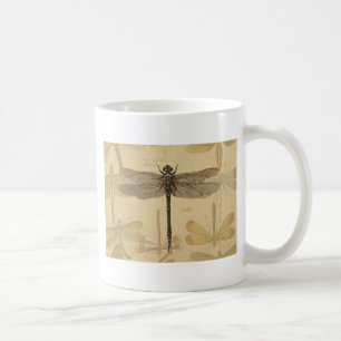 Dragonfly Vintage Antique Classic Nature Coffee Mug