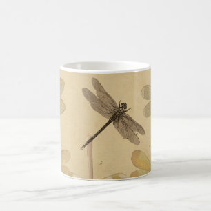 Dragonfly Vintage Antique Classic Nature Coffee Mug