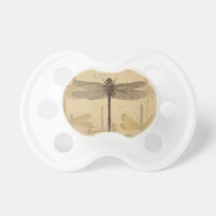 Dragonfly Vintage Antique Classic Nature Pacifier