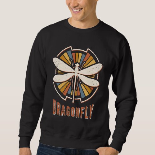 Dragonfly Vintage Classic Retro Animal Love Sweatshirt