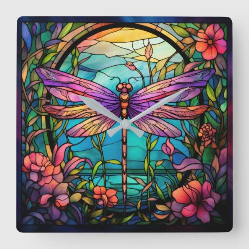 Dragonfly Wall Clock