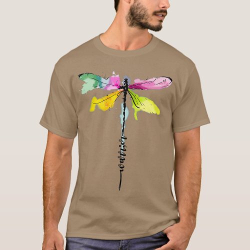 Dragonfly Warrior Semicolon Suicide Prevention T_Shirt