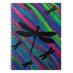 Dragonfly Watercolor Notebook