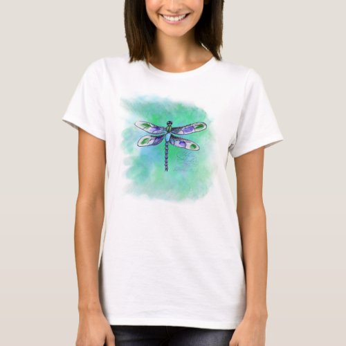 Dragonfly Watercolor Shirt