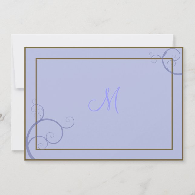 Dragonfly Wedding Invitation (Front)