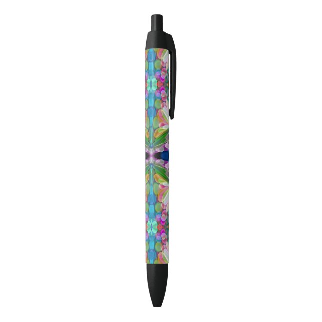 Dragonfly Wildflower Garden Abstract Floral Pen (Bottom (Vertical))