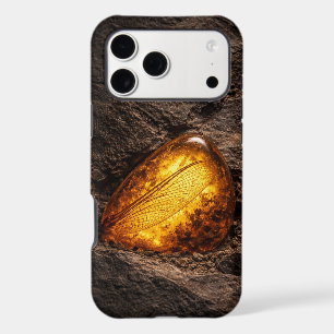 Dragonfly Wing in Amber iPhone 17 Pro Max Case